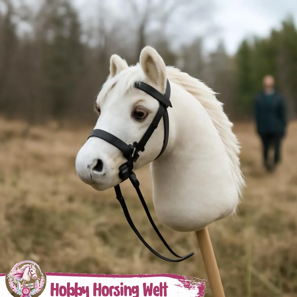 Plüsch-Steckenpferd für Hobby Horsing