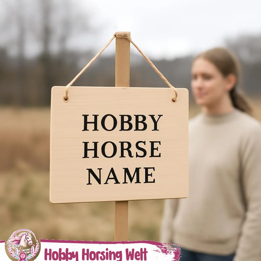 Hobby-Horse-Namensschild Kaufberatung und Produktauswahl